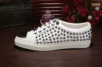 pp chaussures philipp plein luxury sport rivets metallic sequins